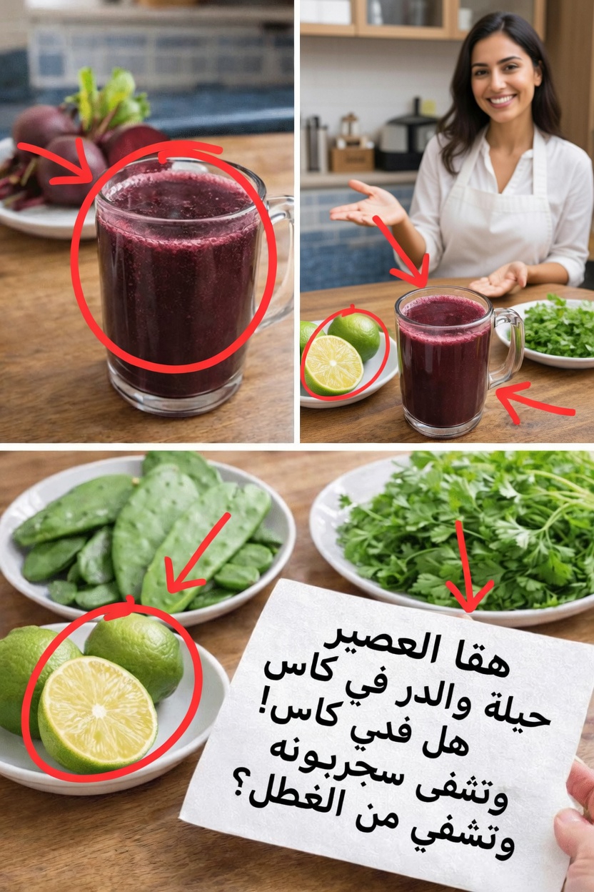 اكتشف عصير الشمندر والنوبال المنعش: طريقة بسيطة لإضافة عناصر غذائية نابضة بالحيوية إلى روتينك اليومي