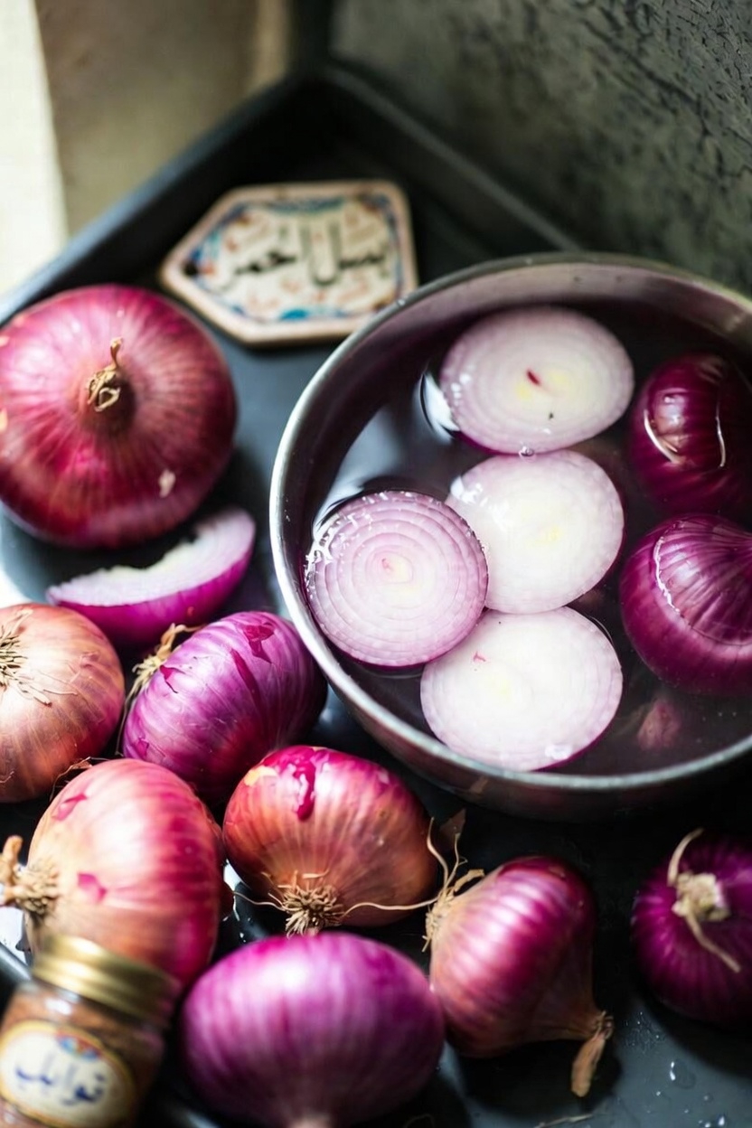 استكشاف العلاقة المحتملة بين البصل الأحمر وصحة البروستاتا: عادة منزلية بسيطة تستحق النظر فيها