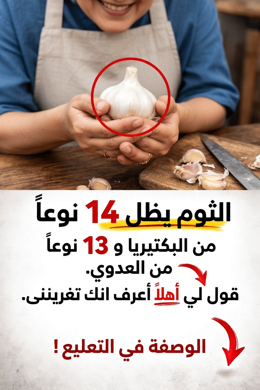 الثوم: المضاد الحيوي الطبيعي الذي يقضي على العدوى