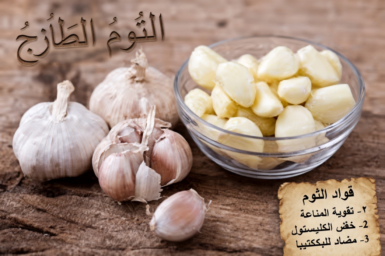 الثوم: المضاد الحيوي الطبيعي الذي يقضي على العدوى