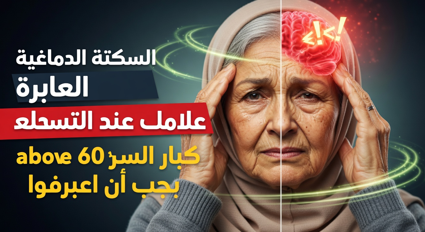 10 علامات خفية للنوبة الإقفارية العابرة (TIA) التي غالبًا ما يغفل عنها الأشخاص فوق سن الستين