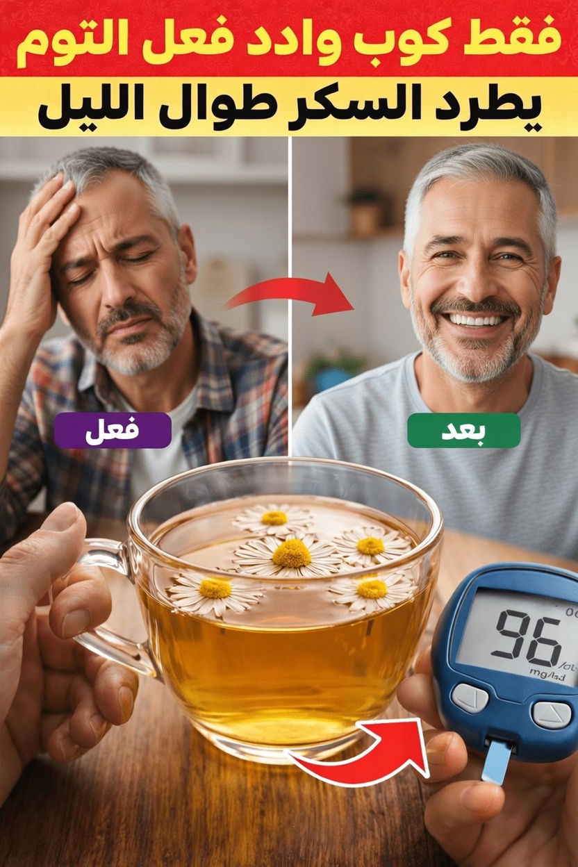 استكشاف الفوائد المحتملة لشرب شاي البابونج قبل النوم لدعم مستويات السكر في الدم