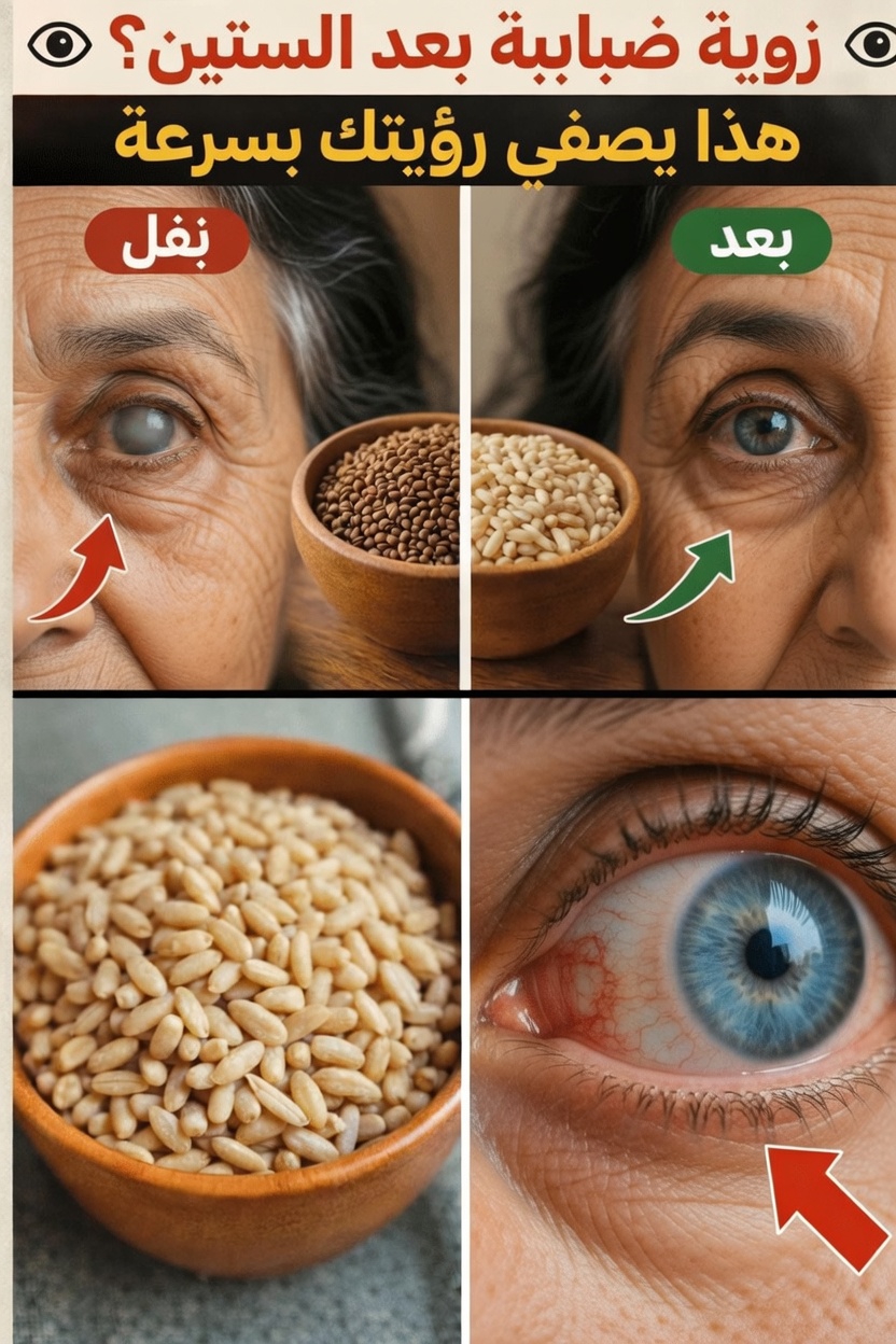 اكتشف طرقًا بسيطة لدعم صحة العين طبيعيًا بعد سن الستين باستخدام بذور يومية