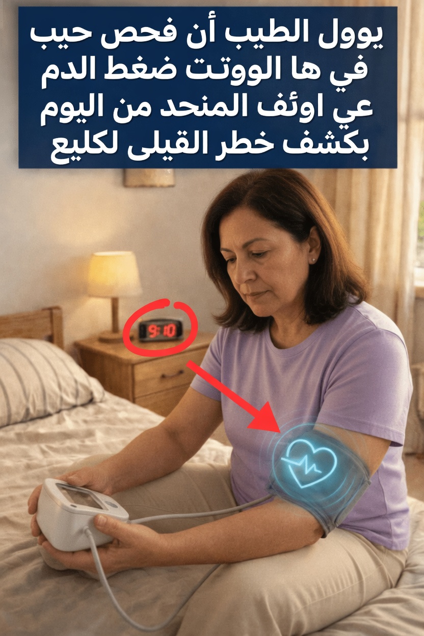 الوقت الوحيد من اليوم الذي تكشف فيه قراءة ضغط دمك الصباحية عن الخطر الحقيقي على صحة قلبك