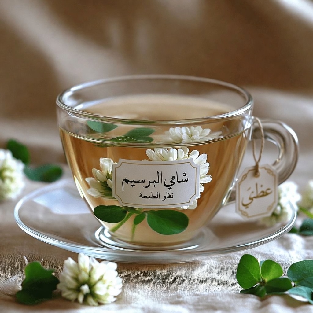 🌿 البرسيم الأبيض (Trifolium repens): 15 فائدة صحية وكيفية تحضير شاي بسيط