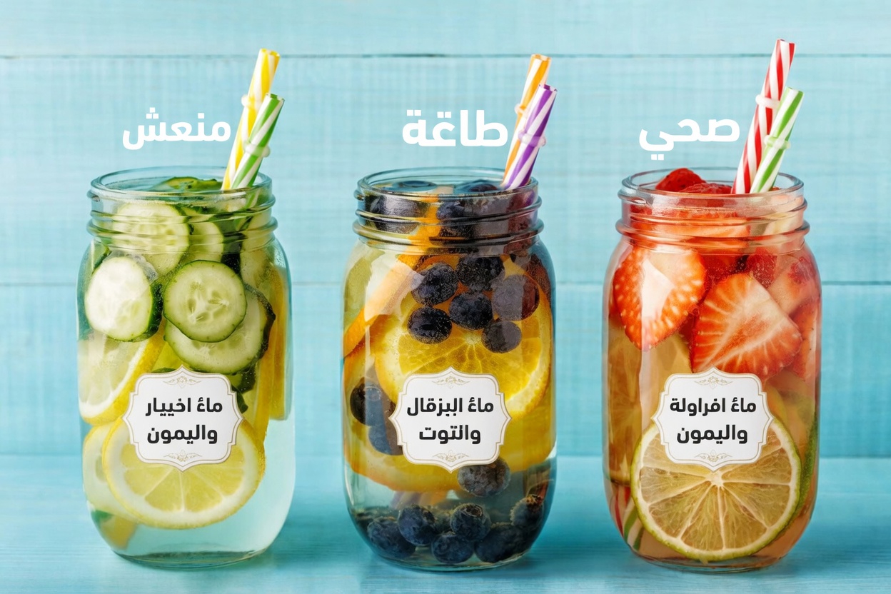 9 أسباب تجعلك تشرب الخيار والزنجبيل والنعناع والليمون والماء كل يوم