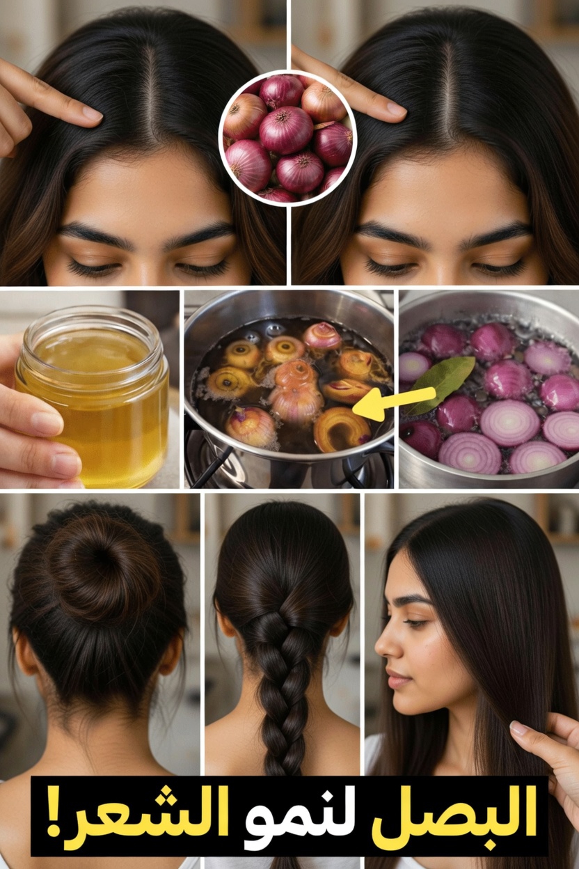 استكشاف عصير البصل كخيار طبيعي لدعم صحة الشعر ونموه