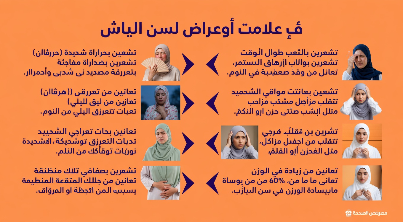 9 أعراض أقل شهرة لانقطاع الطمث — وطرق بسيطة لتخفيفها