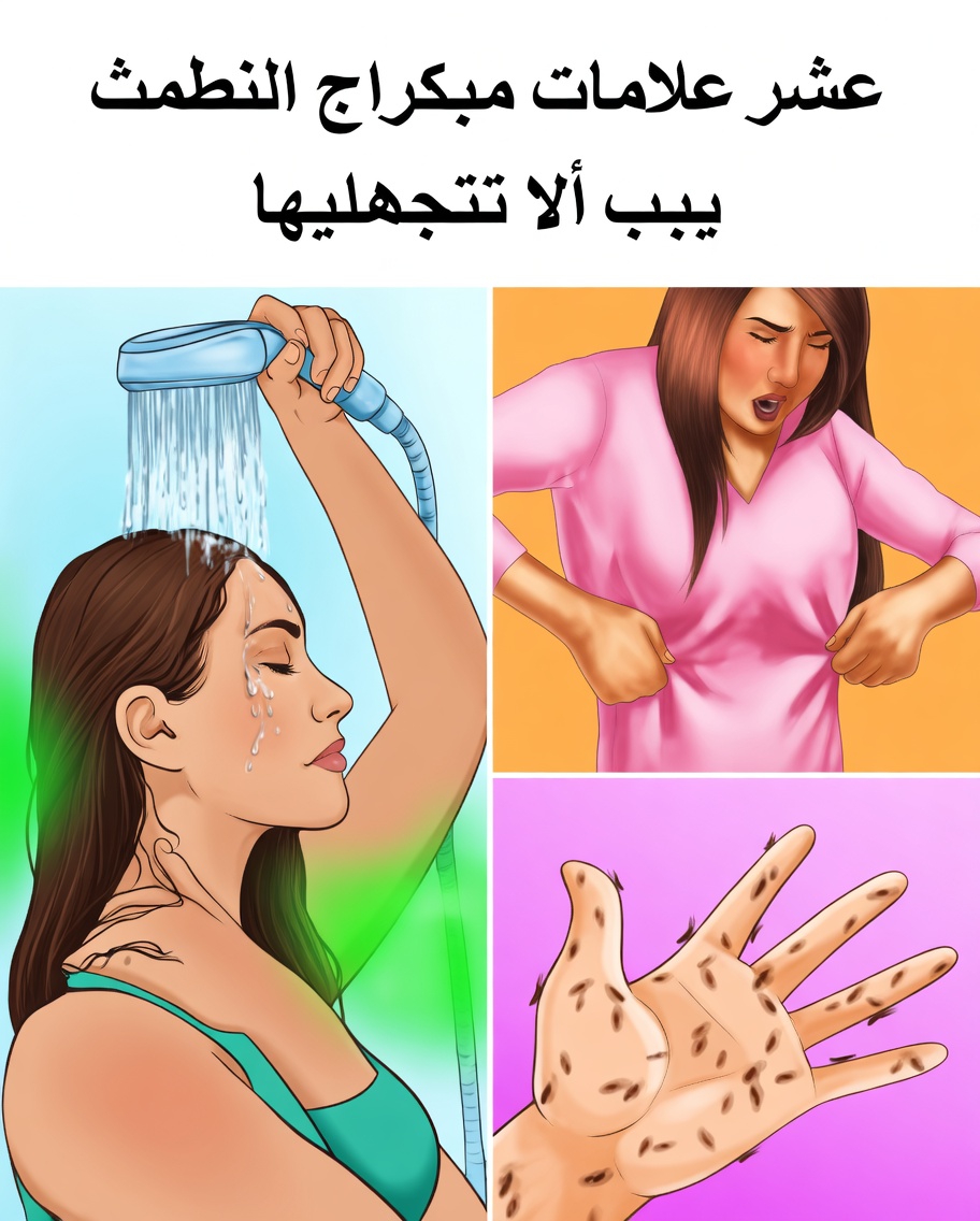 انقطاع الطمث المبكر: 10 علامات وتغيرات طفيفة يجب على كل امرأة ملاحظتها مبكرًا