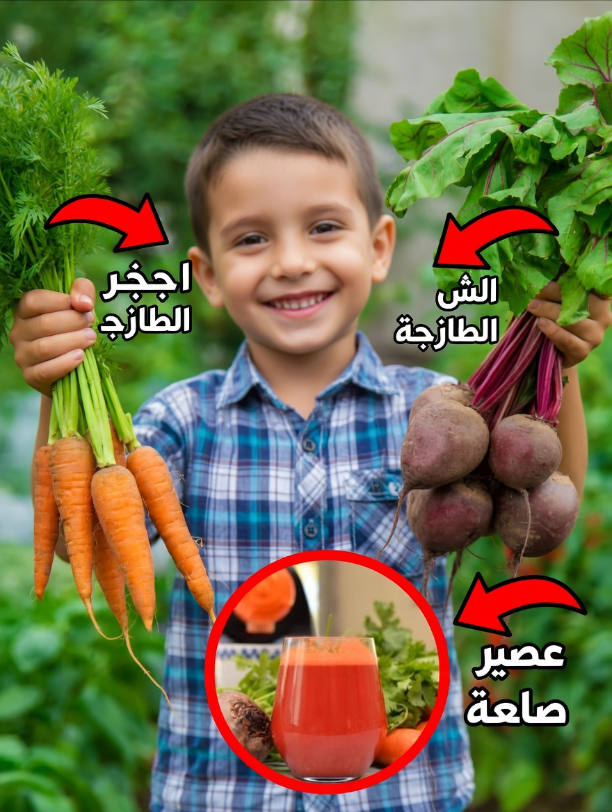 كوب واحد لرؤية أفضل: الفوائد الصحية لعصير الجزر والشمندر للبصر