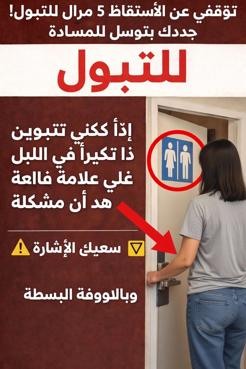 لماذا تستيقظ عدة مرات ليلًا للتبول؟ عادات بسيطة قد تساعد في تقليل الذهاب إلى الحمام أثناء الليل