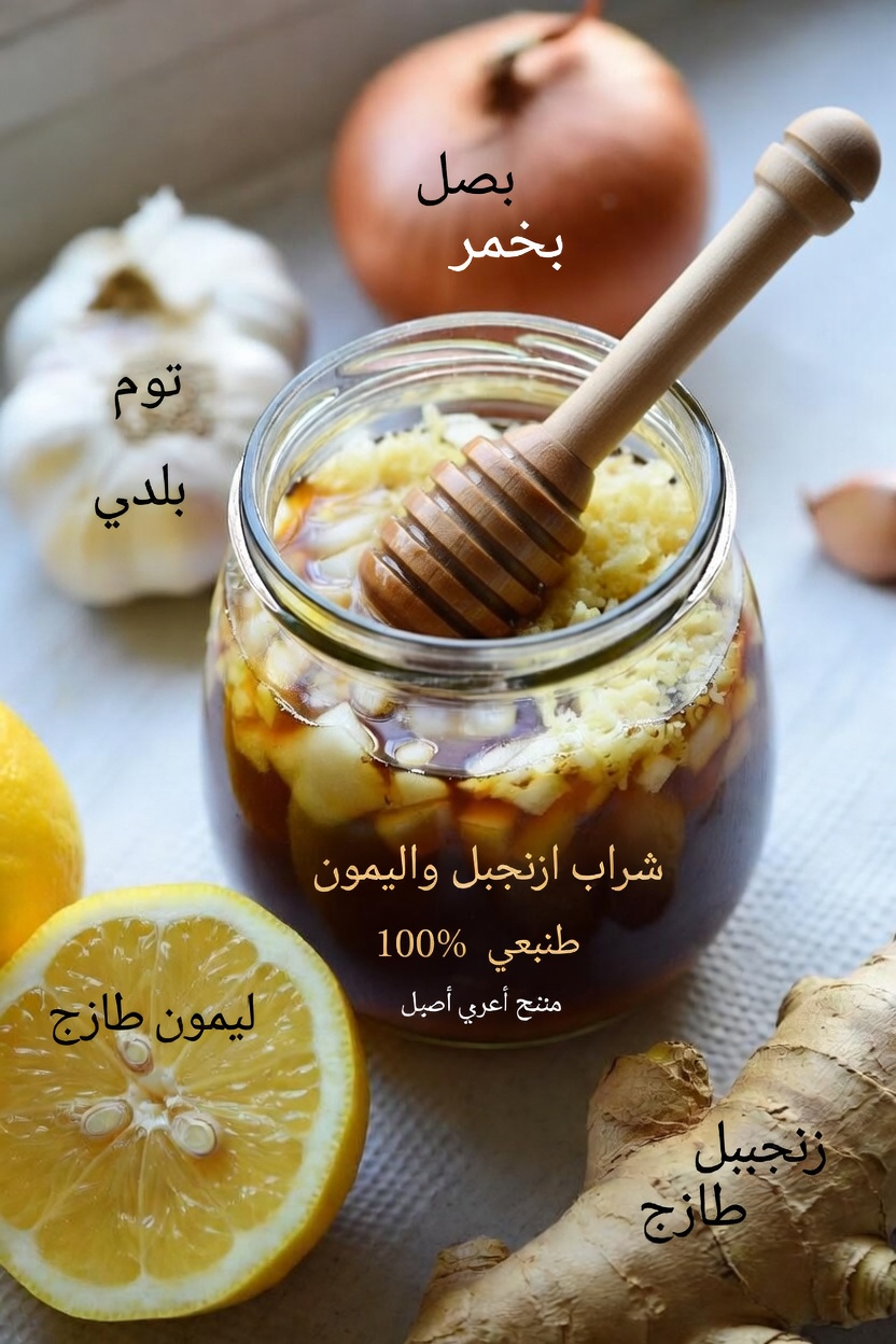 الملعقة اليومية القوية: لماذا يمزج الناس الزنجبيل والبصل والثوم والليمون والعسل؟