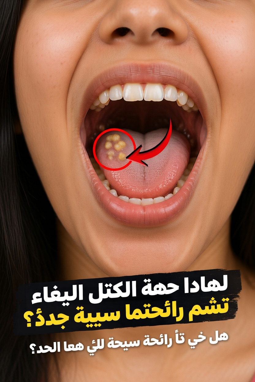 لماذا تنبعث من حصوات اللوزتين رائحة كريهة جدًا؟