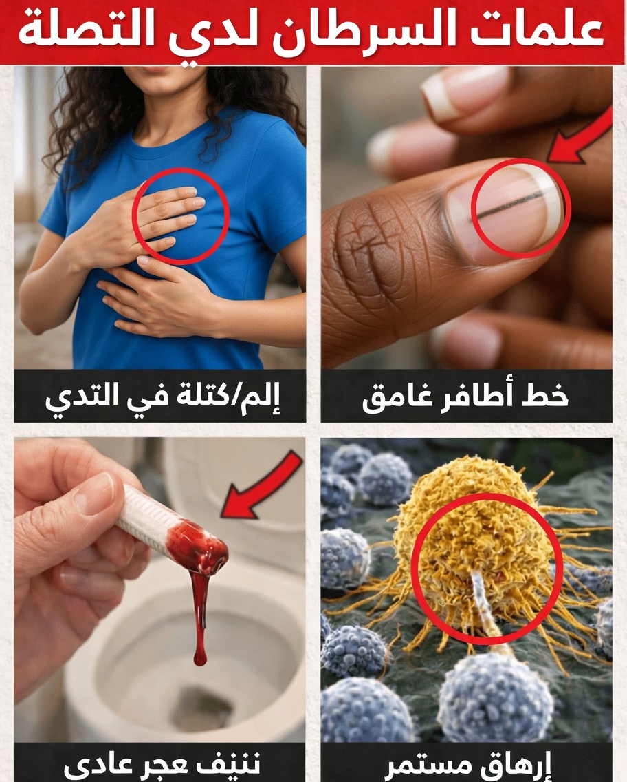 14 علامة ظاهرة للسرطان تتجاهلها معظم النساء