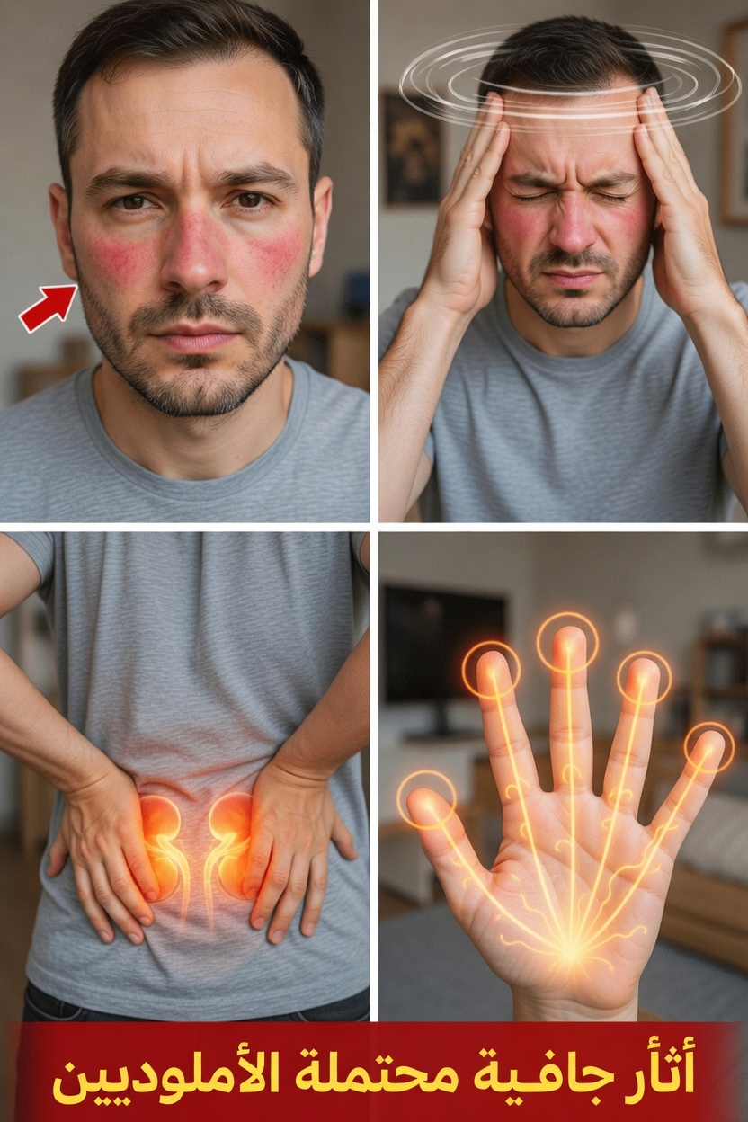 10 آثار جانبية مهمة للأملوديبين يجب أن تكون على دراية بها