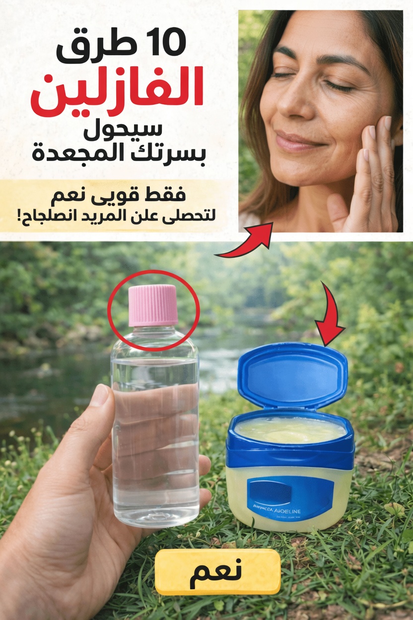 10 طرق بسيطة لإدخال الفازلين في روتين العناية ببشرتك للحصول على بشرة أكثر نعومة وترطيبًا