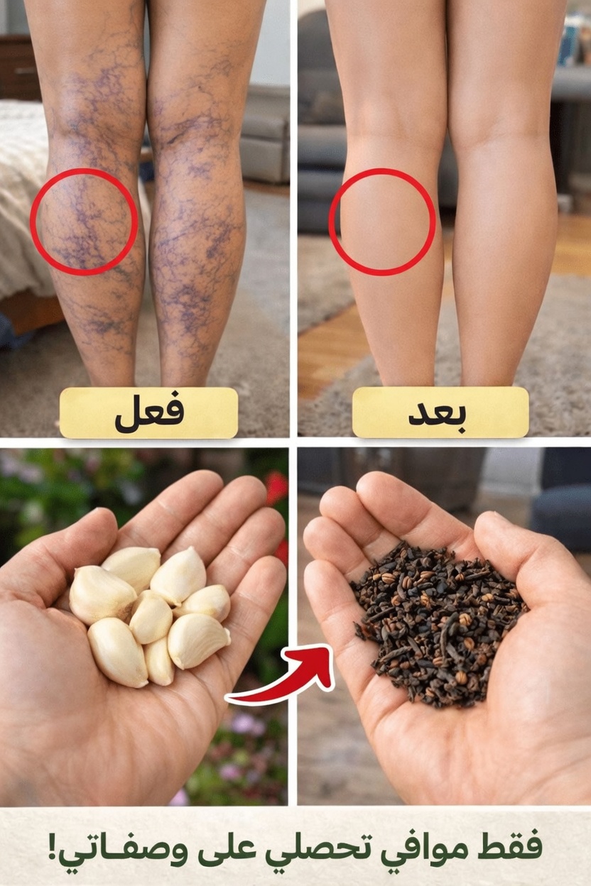 كيف قد يدعم الثوم والقرنفل تحسين الدورة الدموية وراحة الساقين مع التقدم في العمر