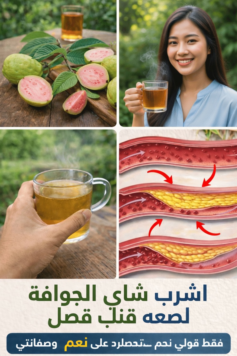 استكشاف إمكانات شاي أوراق الجوافة في دعم صحة القلب