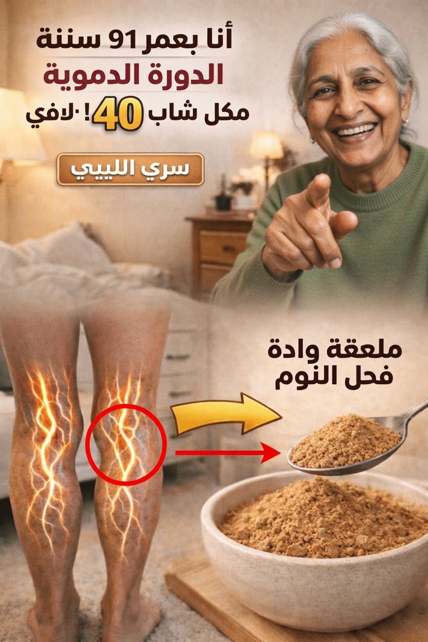 أيها كبار السن، تناولوا هذا قبل النوم لتعزيز الدورة الدموية في الساقين طوال الليل – واستيقظوا على أقدام أكثر دفئًا!