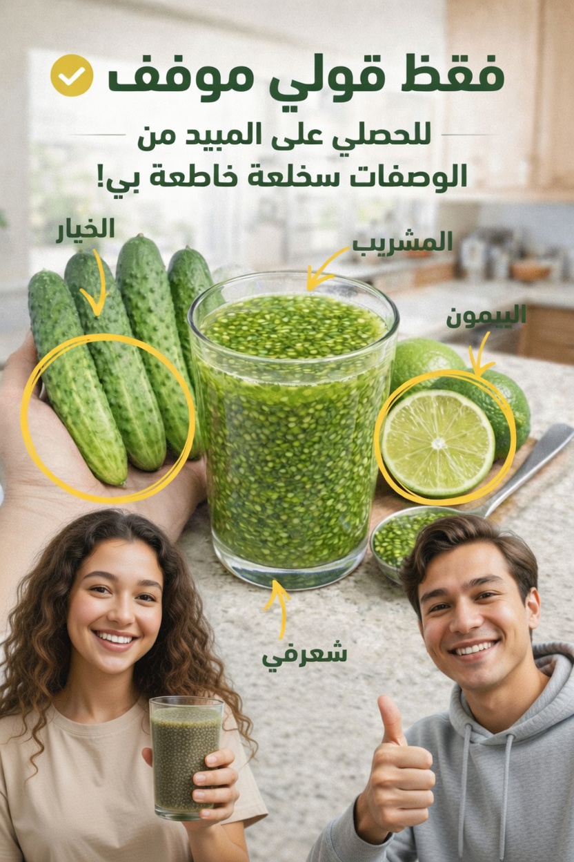 لماذا قد يصبح هذا الماء البسيط بالخيار والليمون عادتك اليومية الجديدة