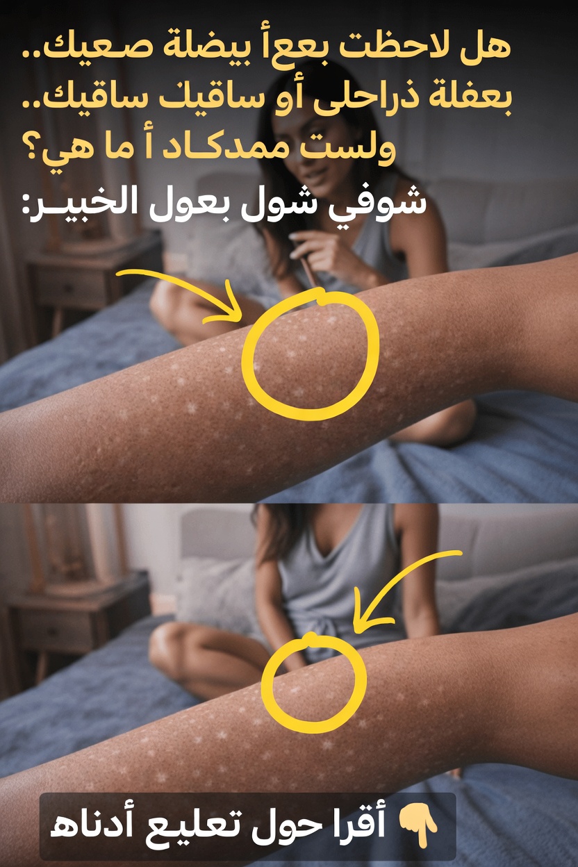 بقع بيضاء على الجلد: الأسباب والأنواع ومتى يجب زيارة الطبيب