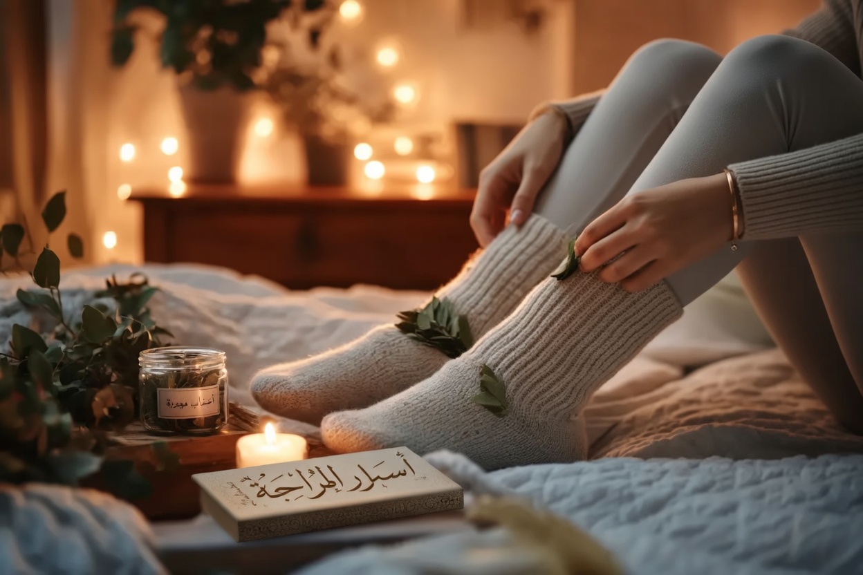 اكتشف الفوائد المدهشة لوضع ورقة غار في جواربك