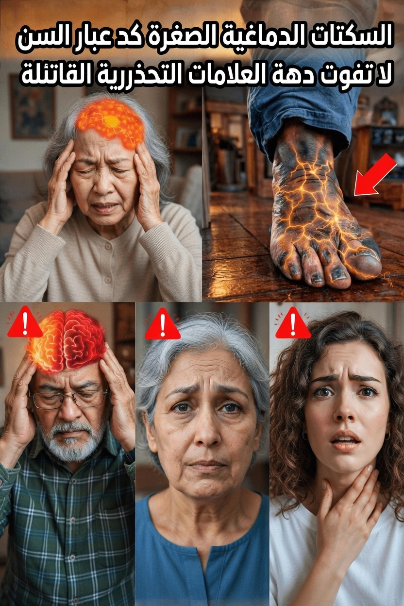8 علامات تحذيرية مهمة للنوبات الإقفارية العابرة (TIAs) لدى كبار السن – لماذا يجب الانتباه إليها