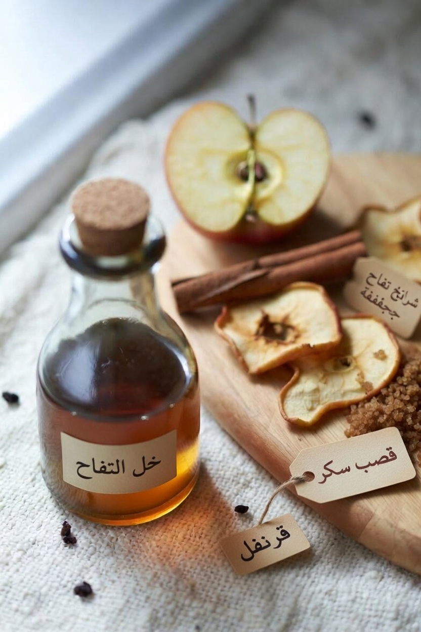 خل التفاح صباحًا: استكشاف هذه العادة اليومية الشائعة وما يقوله العلم