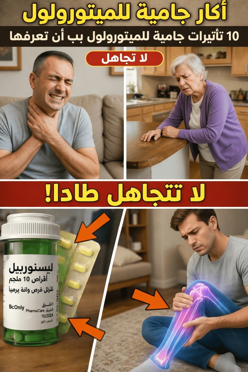 ما هي الآثار الجانبية الأكثر شيوعًا للميتوبرولول؟ 10 أشياء يجب على كل مريض فهمها