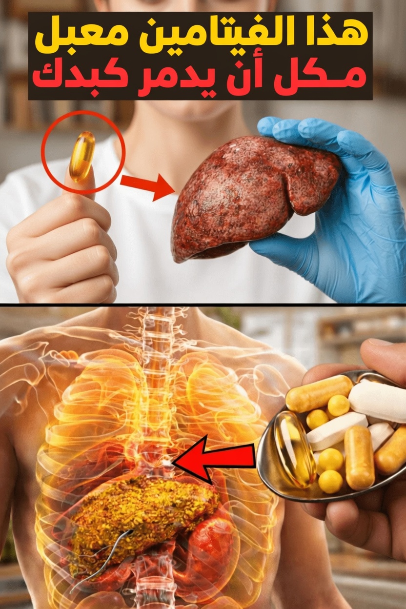 9 فيتامينات ومكملات غذائية قد تضر بصمت بالكبد والكليتين