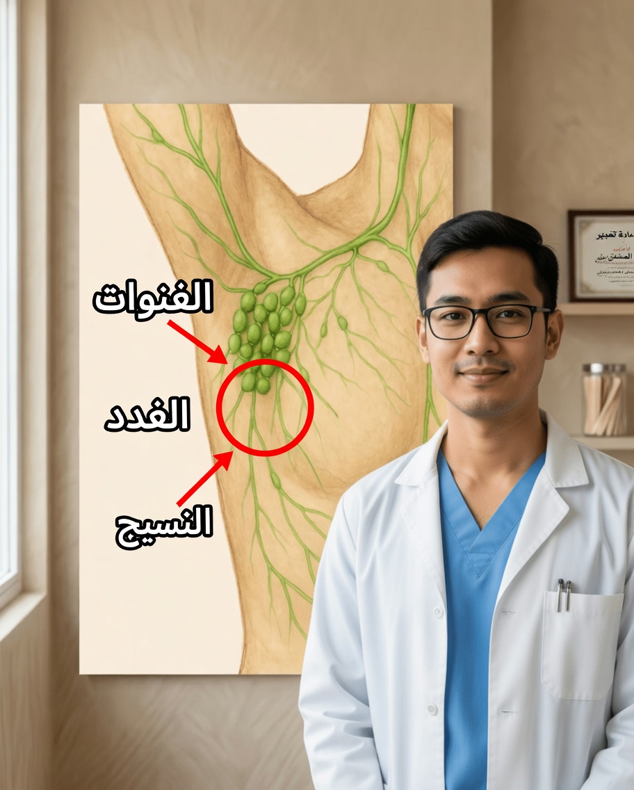 شرح العقد اللمفاوية تحت الإبط مع عادات يومية تساعد على شعور الجزء العلوي من جسمك بخفة ودعم