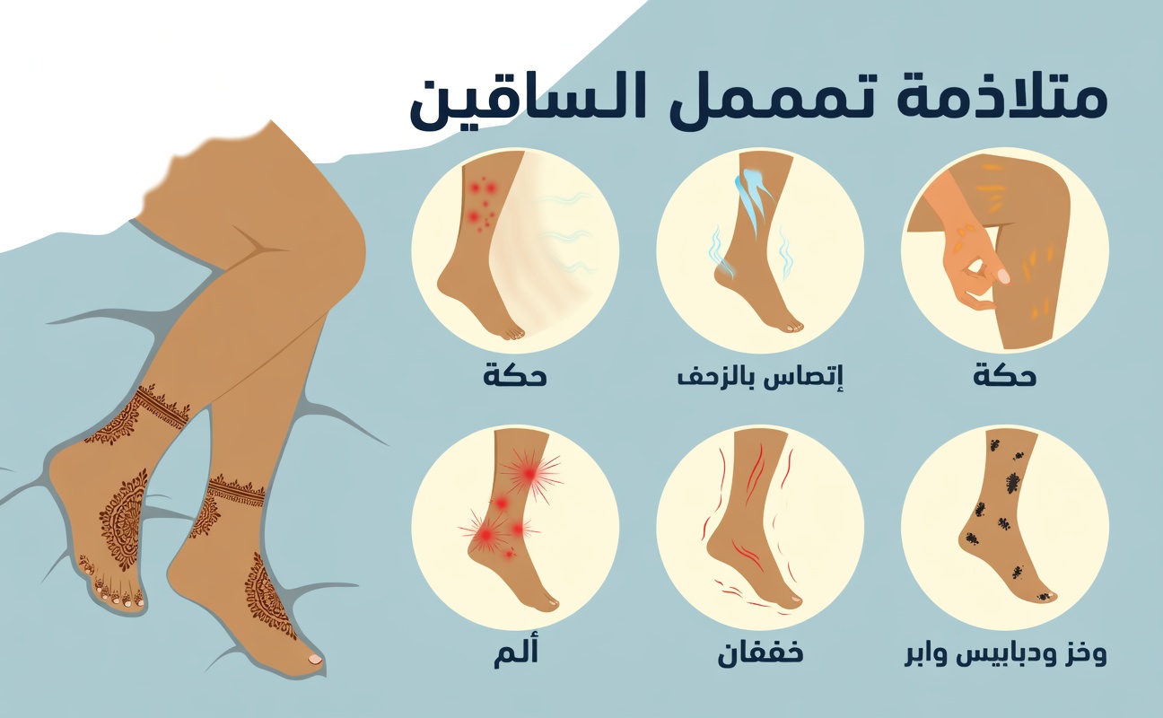 فهم متلازمة تململ الساقين ليلًا والعادات اللطيفة التي قد تساعد في تحسين راحة النوم