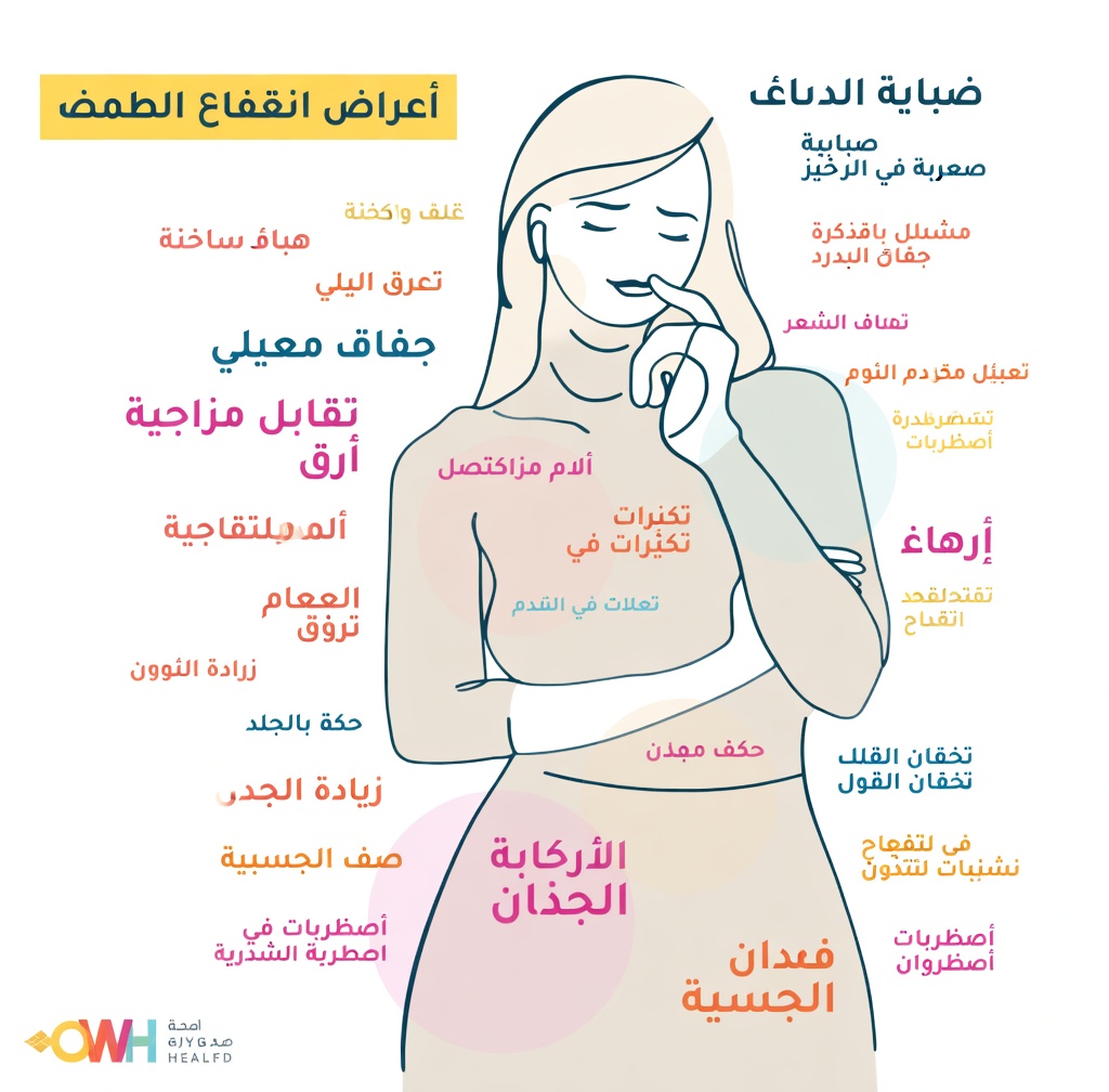 9 أعراض أقل شيوعًا لانقطاع الطمث – وطرق بسيطة لتخفيفها