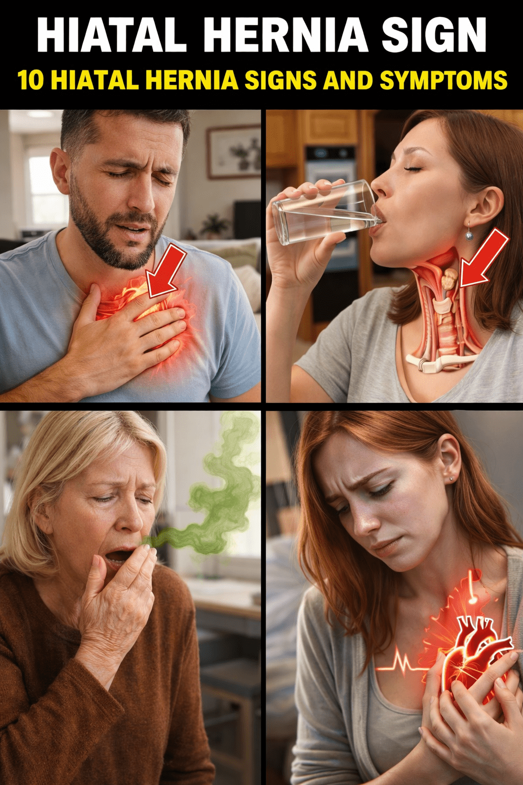 10 علامات مفاجئة لفتق الحجاب الحاجز قد تكون تتجاهلها