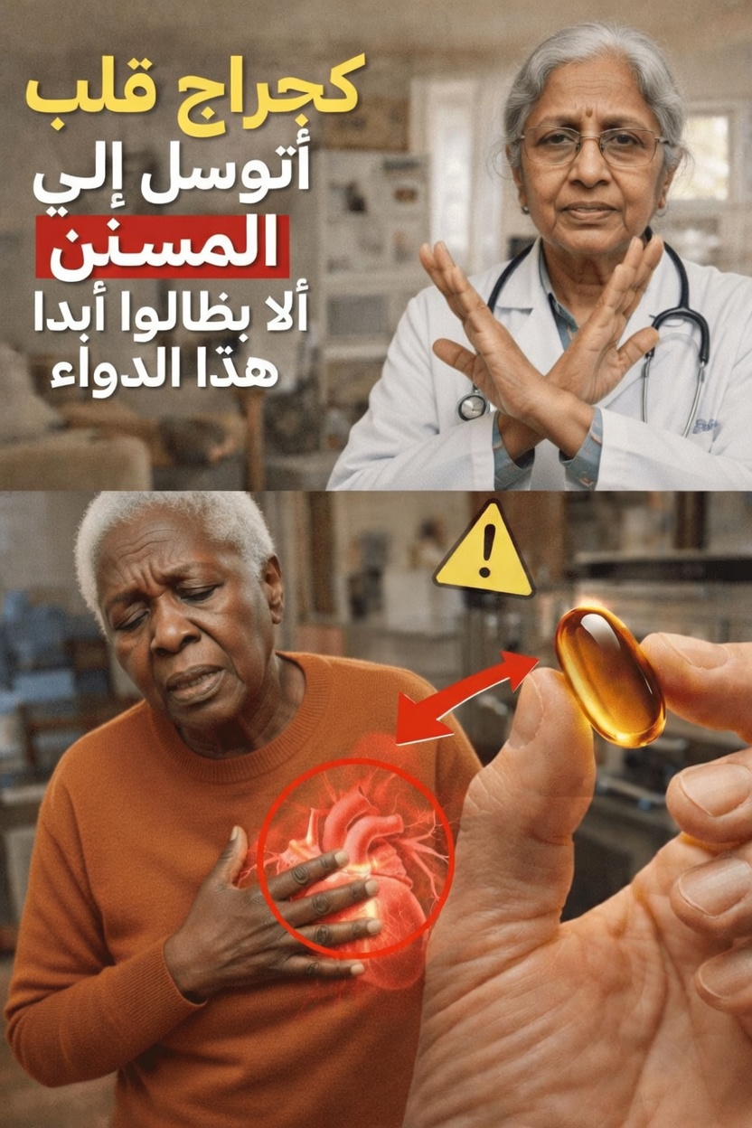 5 أدوية شائعة قد تُشكّل مخاطر خفية على القلب بعد سن الستين