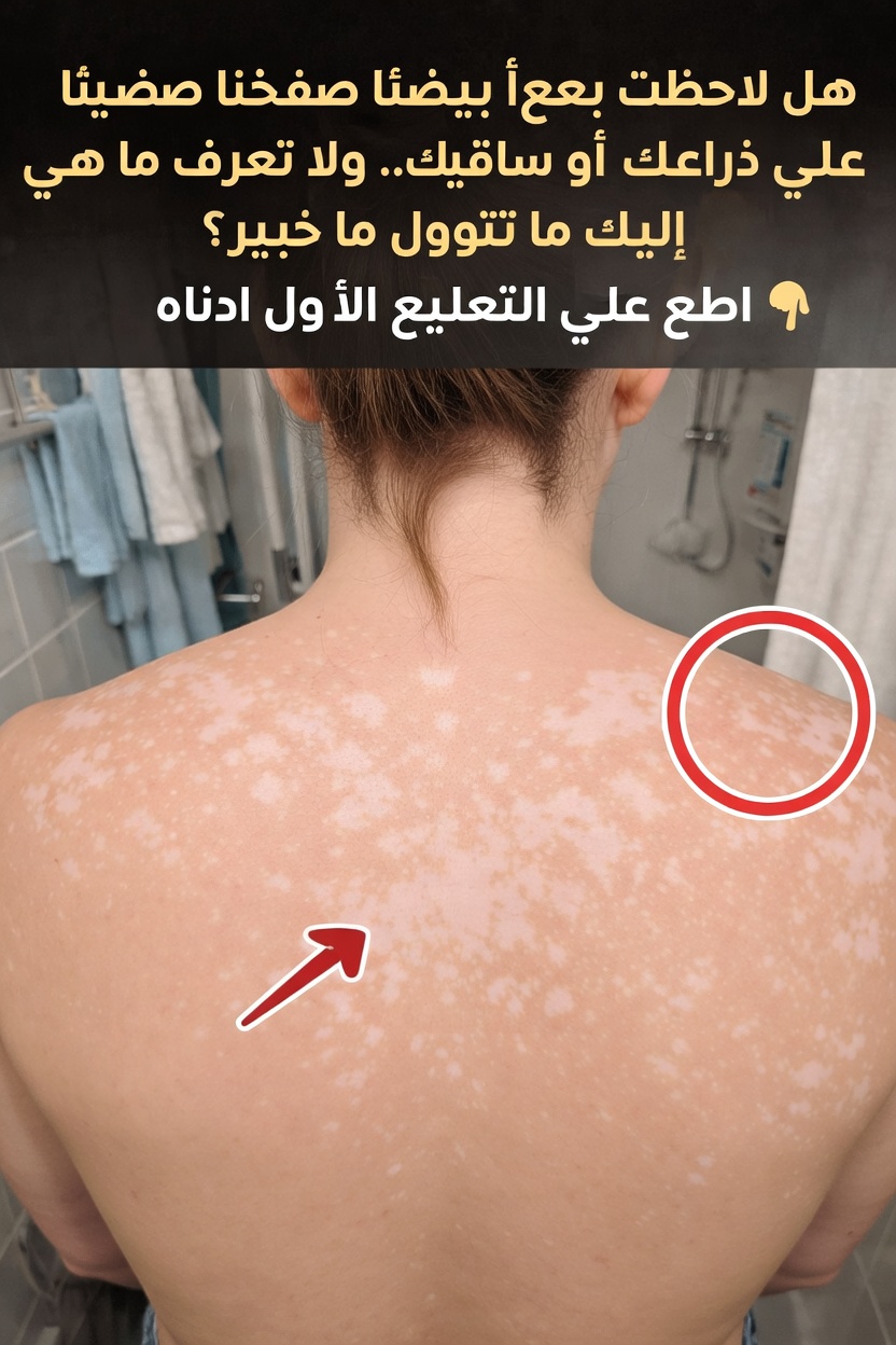 تلك البقع البيضاء الصغيرة على ذراعيك وساقيك: ما الذي تعنيه حقًا؟