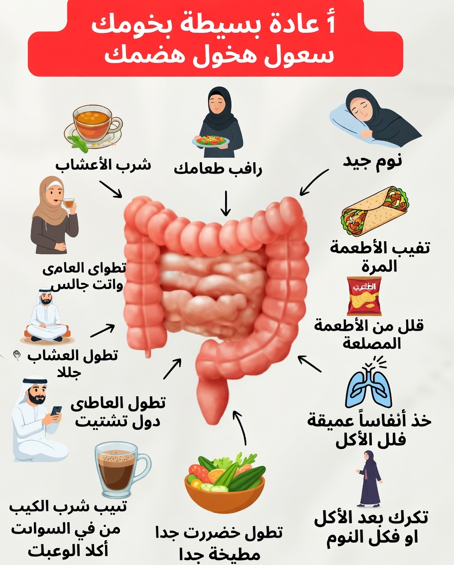 اكتشف عادات يومية بسيطة لدعم الهضم الصحي والانتظام بشكل طبيعي
