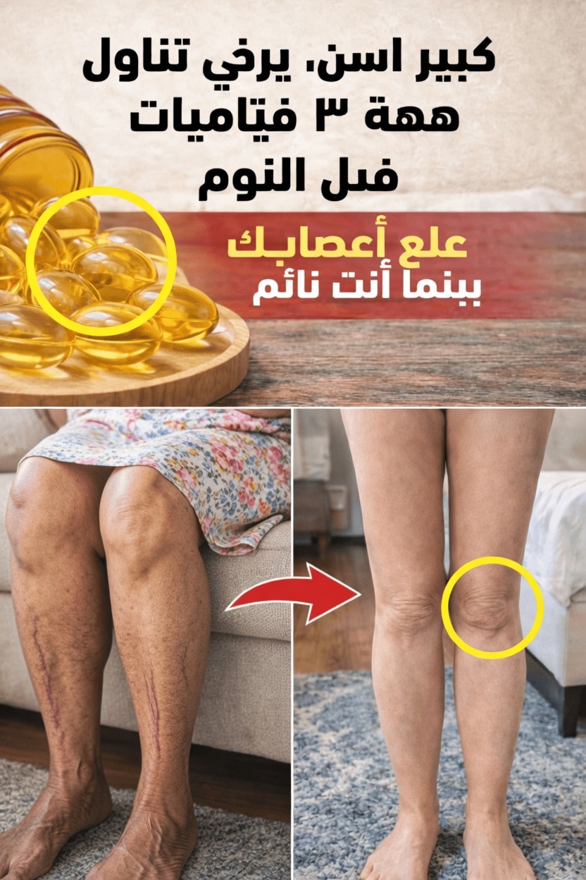 كبار السن! هذه الفيتامينات السبعة تقوّي ساقيك ليلًا وتساعد على منع التشنجات | دليل باربرا أونيل للقوة المريحة