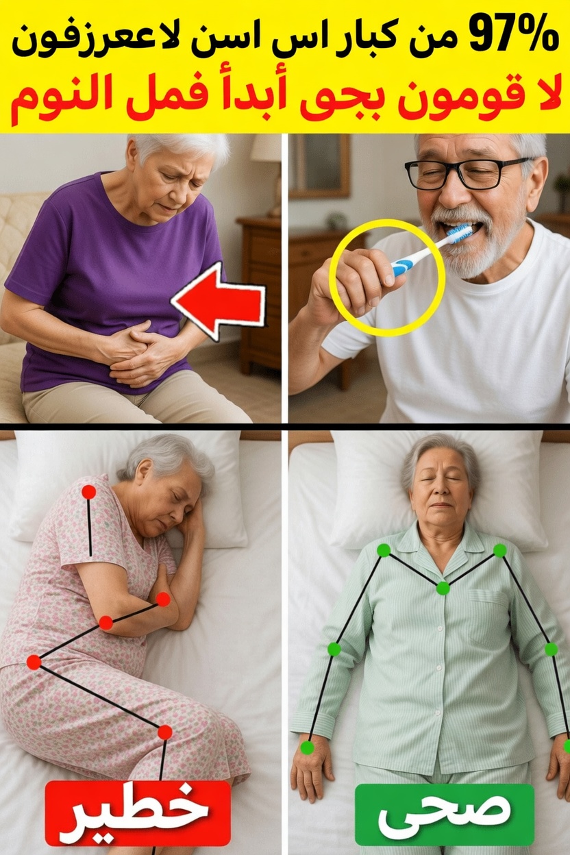 هل تُعرّض أوضاع النوم الشائعة هذه كبار السن للخطر؟ تغييرات بسيطة لتجربتها الليلة