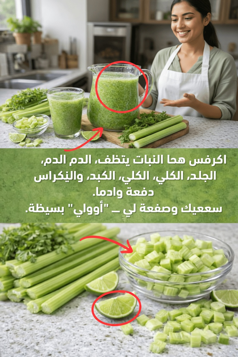 الطرق المدهشة التي قد يدعم بها عصير الكرفس عمليات التنقية الطبيعية في جسمك