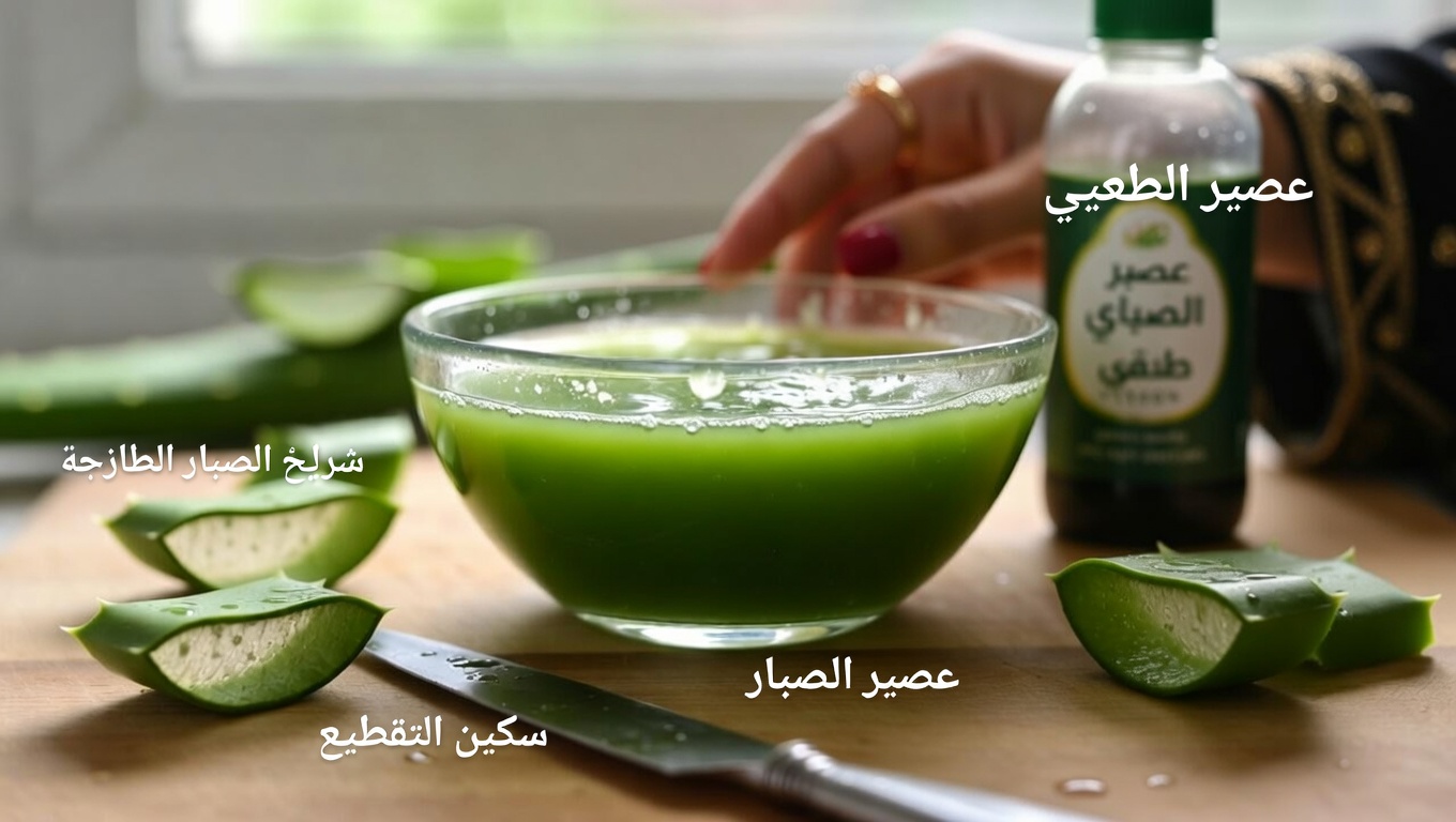 مرطِّب منزلي بسيط من الألوفيرا وزيت جوز الهند لبشرة مرطبة تبدو شابّة