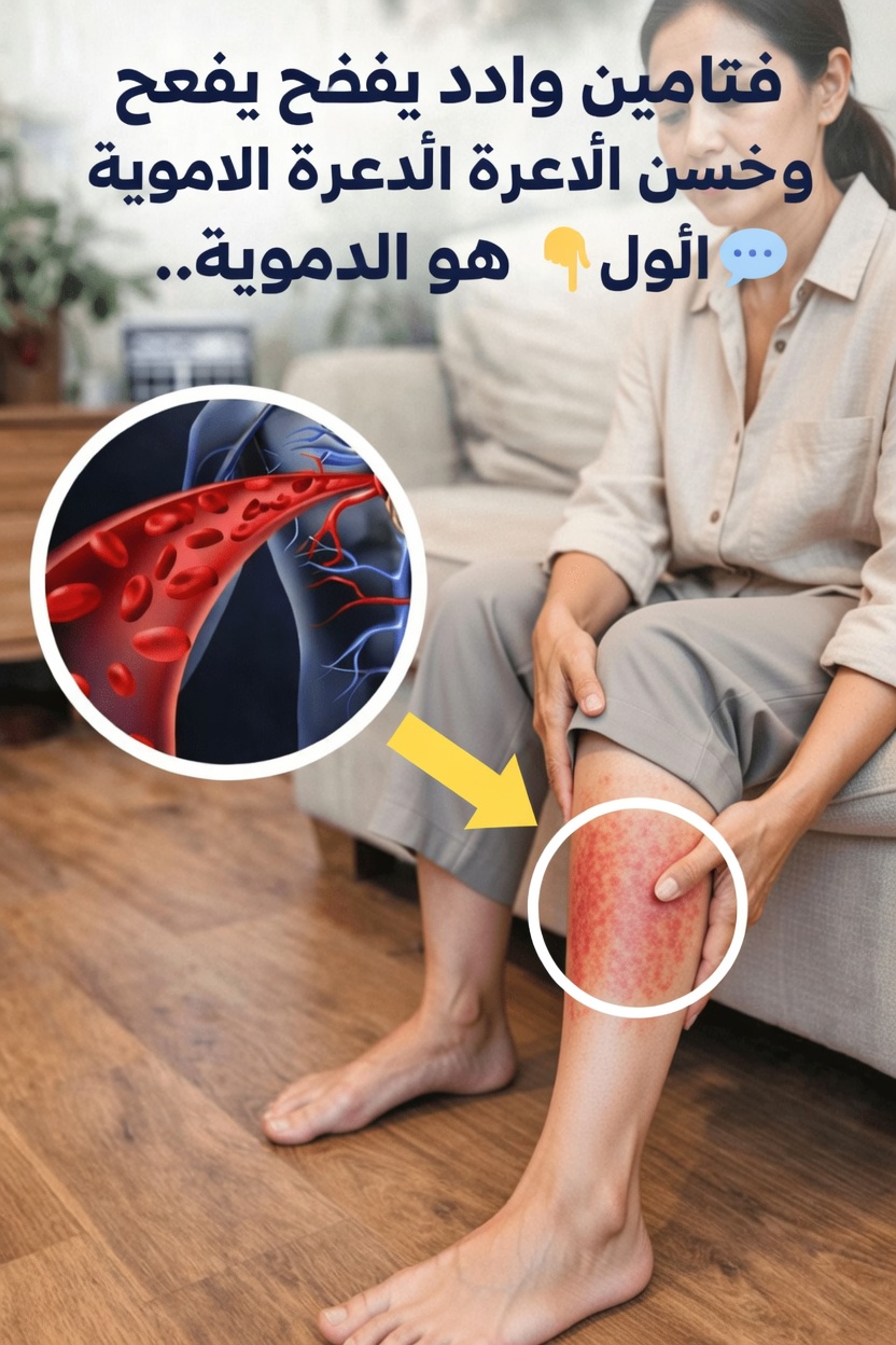 الفيتامين الوحيد الذي يدعم تدفق الدم الصحي وصحة الأوعية الدموية بعد سن الخمسين