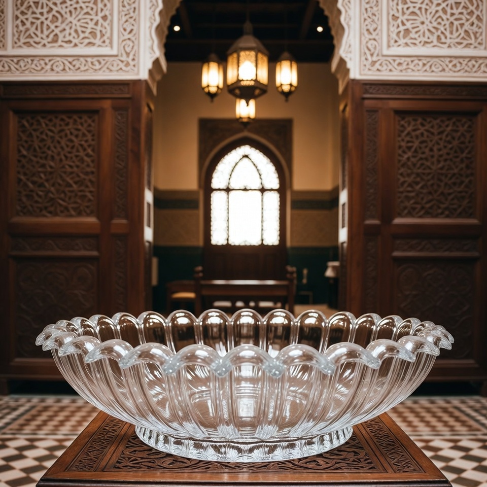 وجدت هذا في منزل جدتي: مصنوع بالكامل من الزجاج مع فتحات ضيقة حول المحيط. ما هذا؟