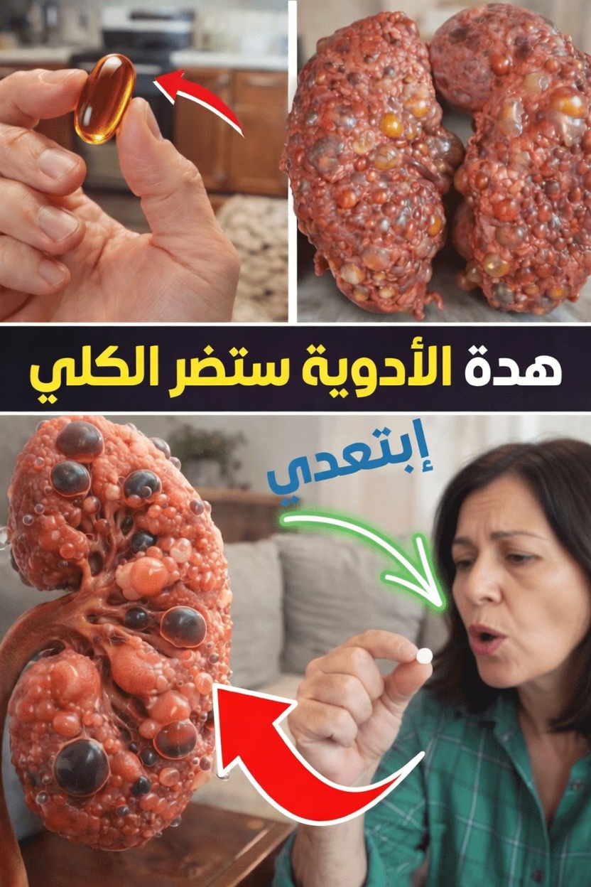 10 أدوية شائعة قد تضر بالكليتين وتزيد من البروتين في البول