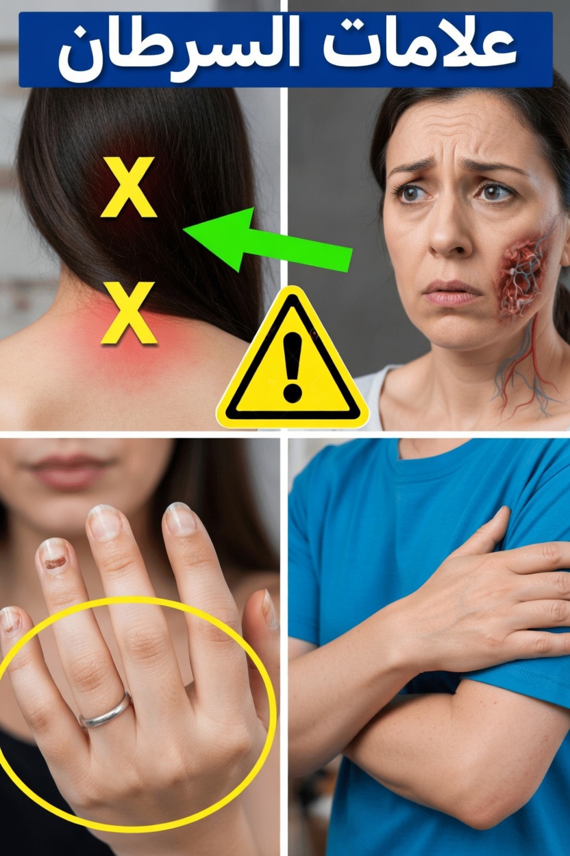 ٩ علامات تحذيرية للسرطان لا يجب تجاهلها أبدًا