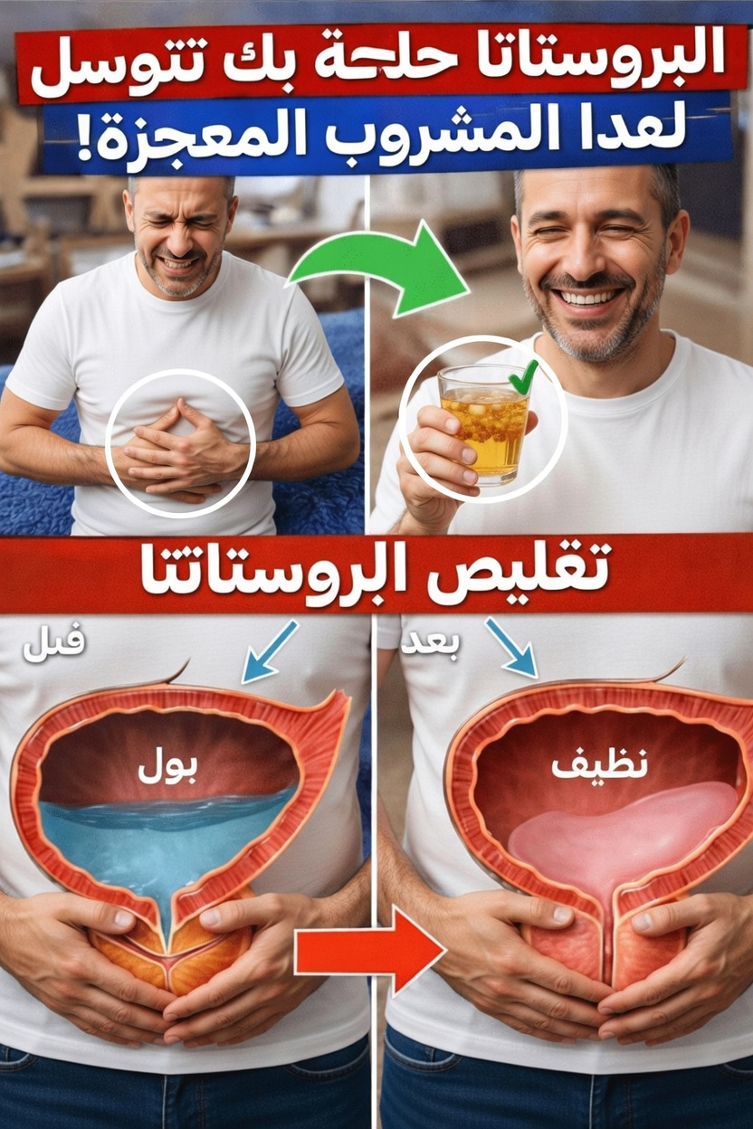 جدّد حيوية مثانتك وبروستاتك طبيعيًا – دون الحاجة إلى أدوية!