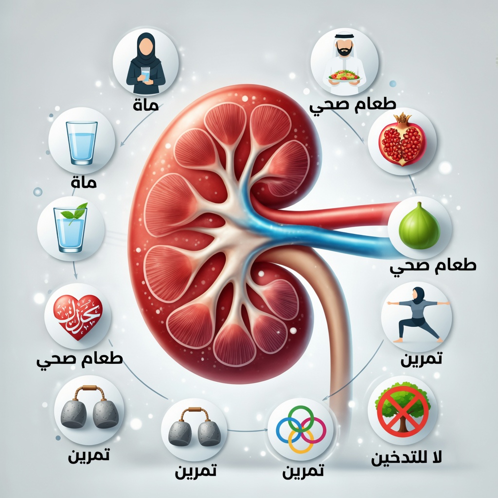 عادات يومية تعزز الوعي بصحة الكلى والرفاهية طويلة الأمد دون ادعاءات طبية