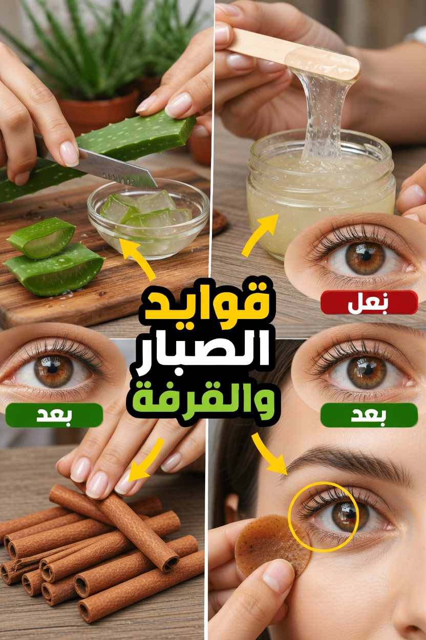 اكتشف الفوائد المحتملة للصبار والقرفة من أجل العافية اليومية وراحة العين