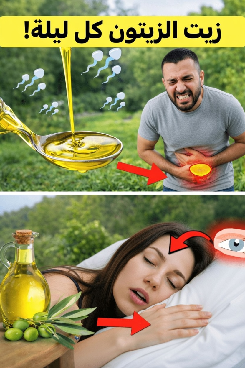 ماذا يحدث لجسمك عندما تتناول ملعقة من زيت الزيتون البكر الممتاز كل ليلة؟