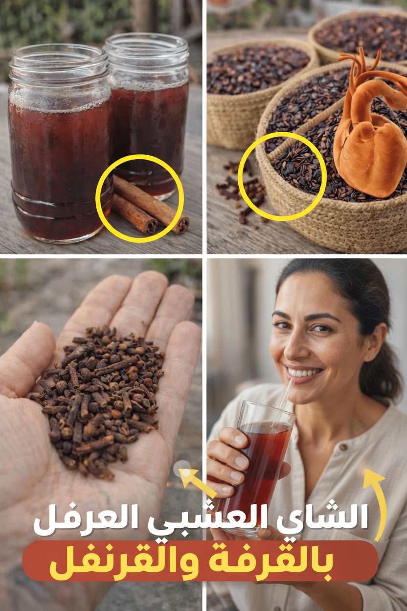 اكتشف الفوائد الصحية المدهشة لشاي الكركديه بالقرفة والقرنفل